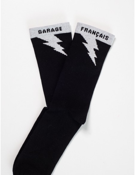 Black Blitz Socks - French Garage