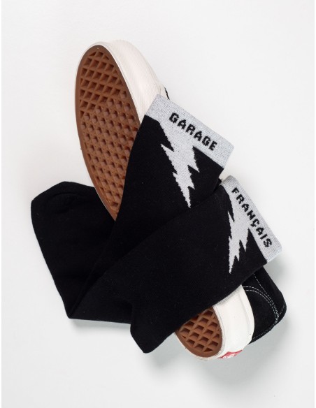 Black Blitz Socks - French Garage