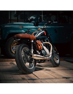 Sitzbank aus Leder Héritage für BSA Goldstar 650