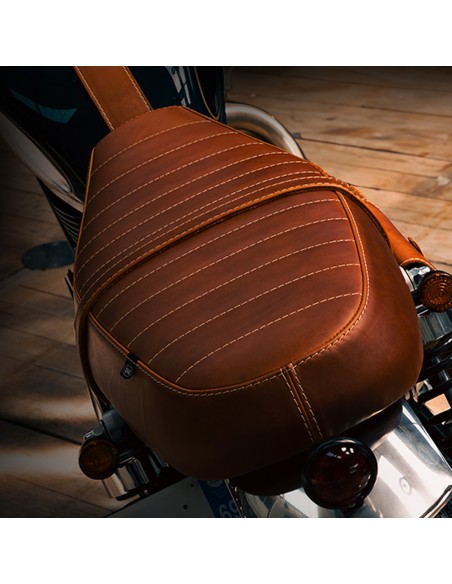 Asiento en cuero Héritage para BSA Goldstar 650