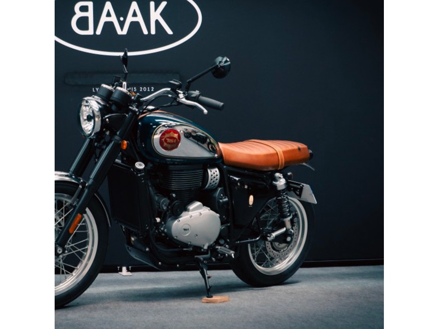 Seitlicher Kennzeichenhalter für BSA Goldstar 650