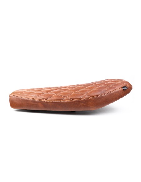 Sella in cuoio per Moto Guzzi V9