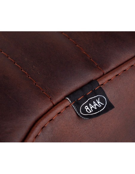 Short leather seat kit for Royal Enfield 650 Interceptor / Continental GT