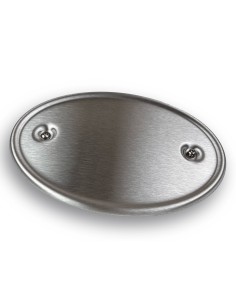 Universal aluminium number plate for motorcycles 2