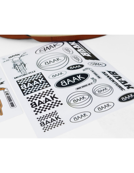 Old School sticker sheet