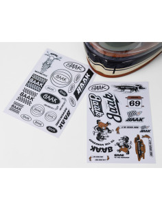 Planche de stickers Old School