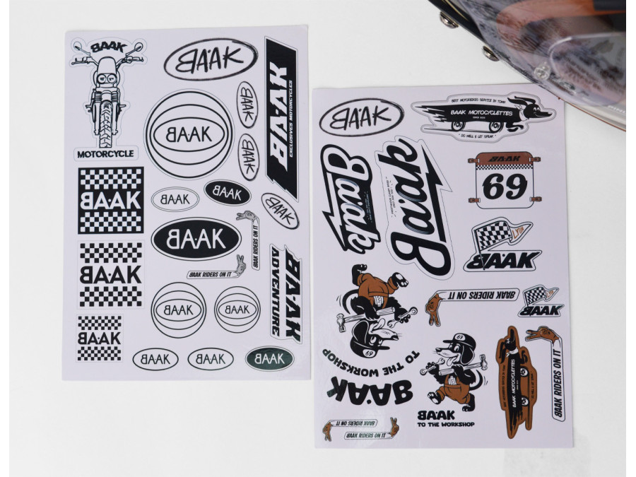 Old School sticker sheet