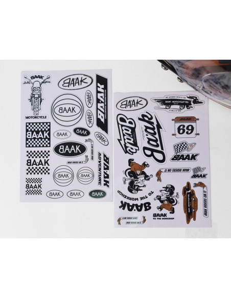 Old School sticker sheet