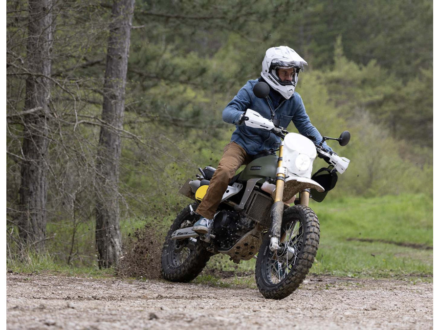Scheinwerfer-Plattensatz Enduro Vintage - Fantic Caballero