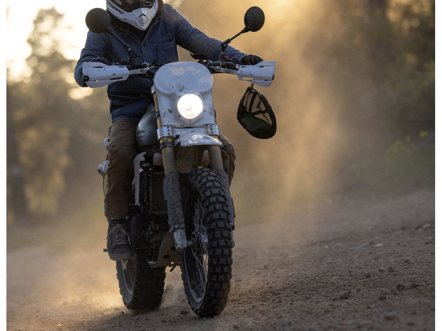 Scheinwerfer-Plattensatz Enduro Vintage - Fantic Caballero