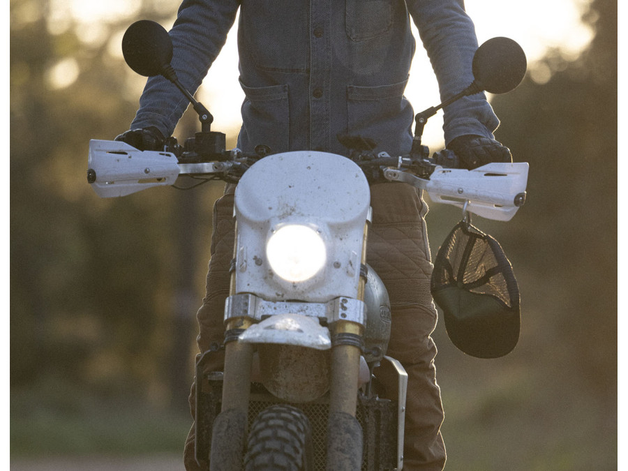 Scheinwerfer-Plattensatz Enduro Vintage - Fantic Caballero