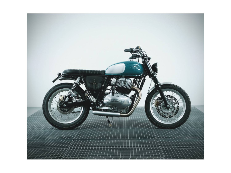 Línea de escape corta para Royal Enfield 650 Interceptor / Continental GT