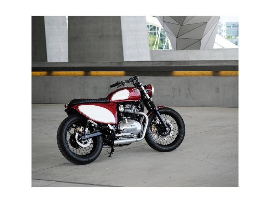 Short exhaust line for Royal Enfield 650 Interceptor / Continental GT