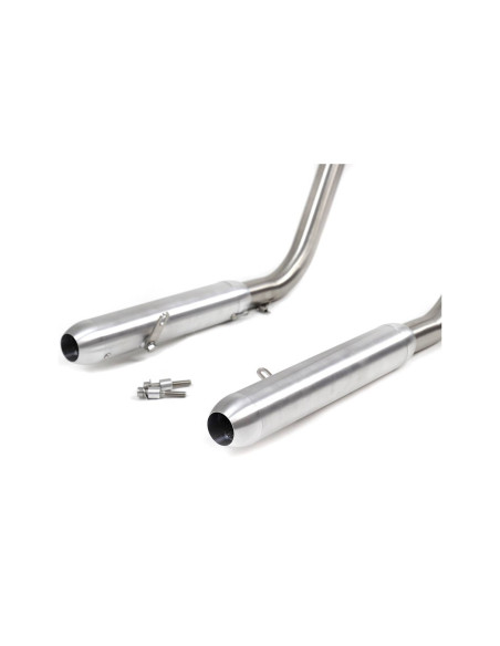 Short exhaust line for Royal Enfield 650 Interceptor / Continental GT