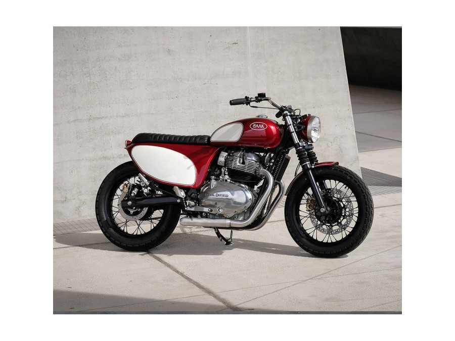 Short exhaust line for Royal Enfield 650 Interceptor / Continental GT