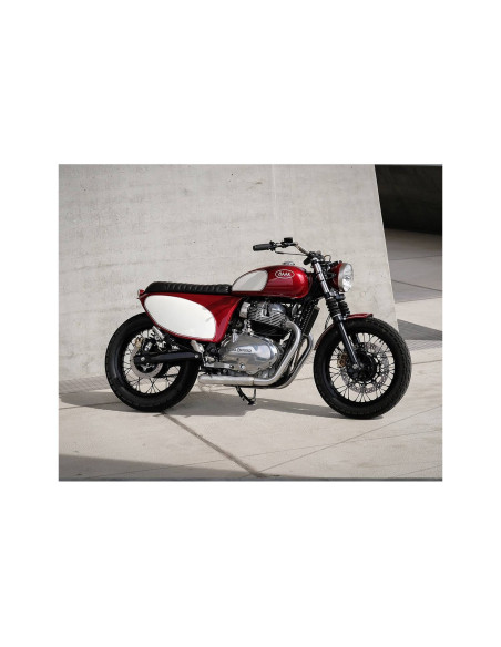 Short exhaust line for Royal Enfield 650 Interceptor / Continental GT