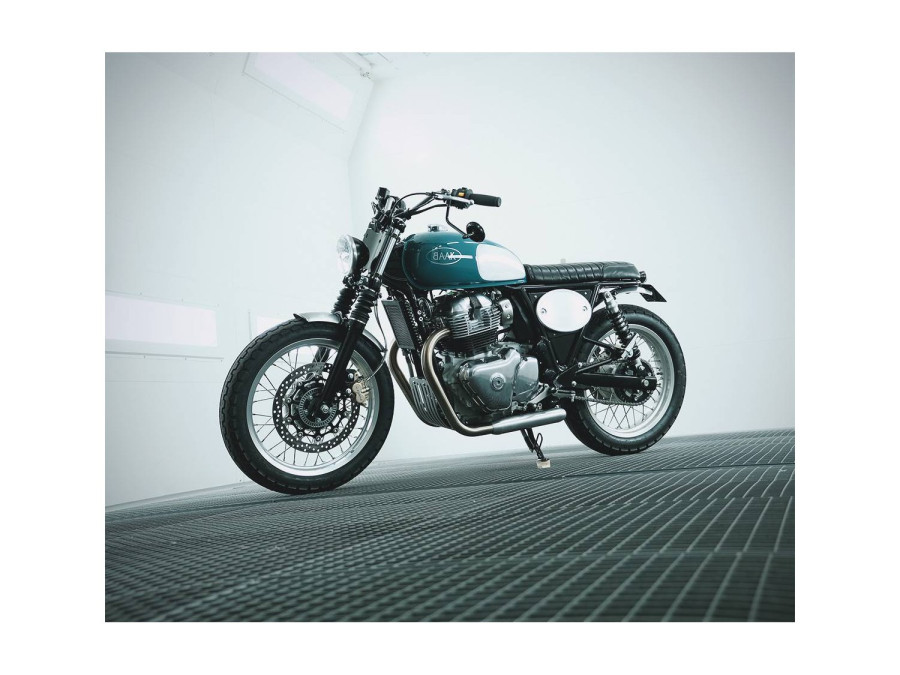 Línea de escape corta para Royal Enfield 650 Interceptor / Continental GT