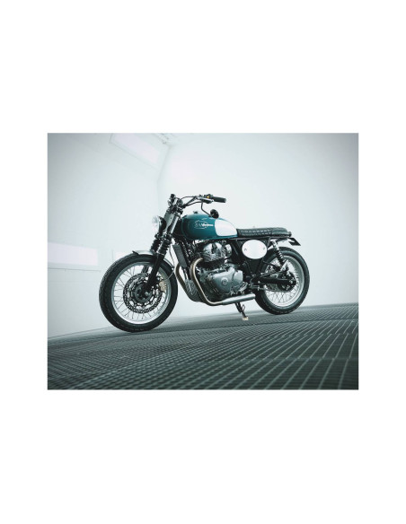 Ligne d'échappement courte pour Royal Enfield 650 Interceptor / Continental GT