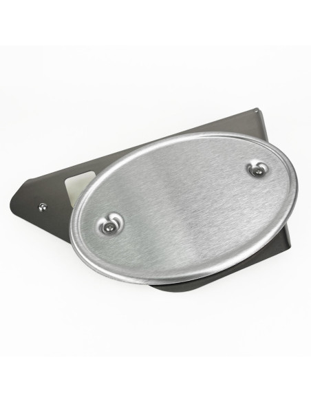 Cache latéral avec plaque numéro pour Moto Guzzi V7 I/II
