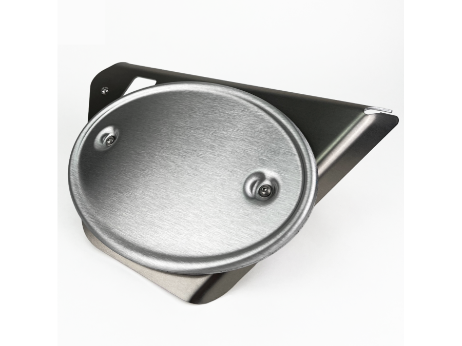 Cache latéral avec plaque numéro pour Moto Guzzi V7 I/II
