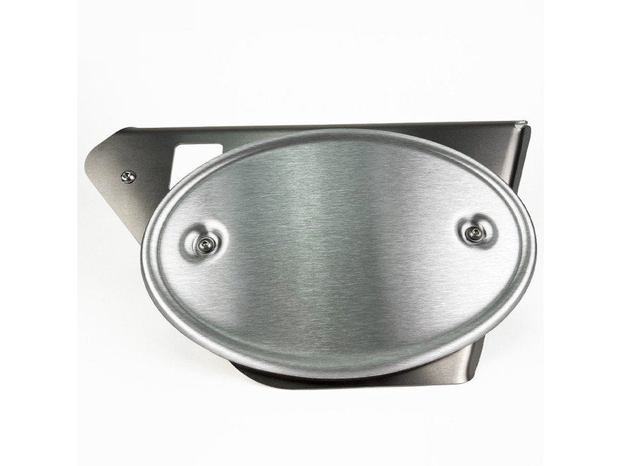 Cache latéral avec plaque numéro pour Moto Guzzi V7 I/II
