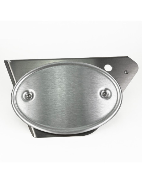 Cache latéral avec plaque numéro pour Moto Guzzi V7 I/II