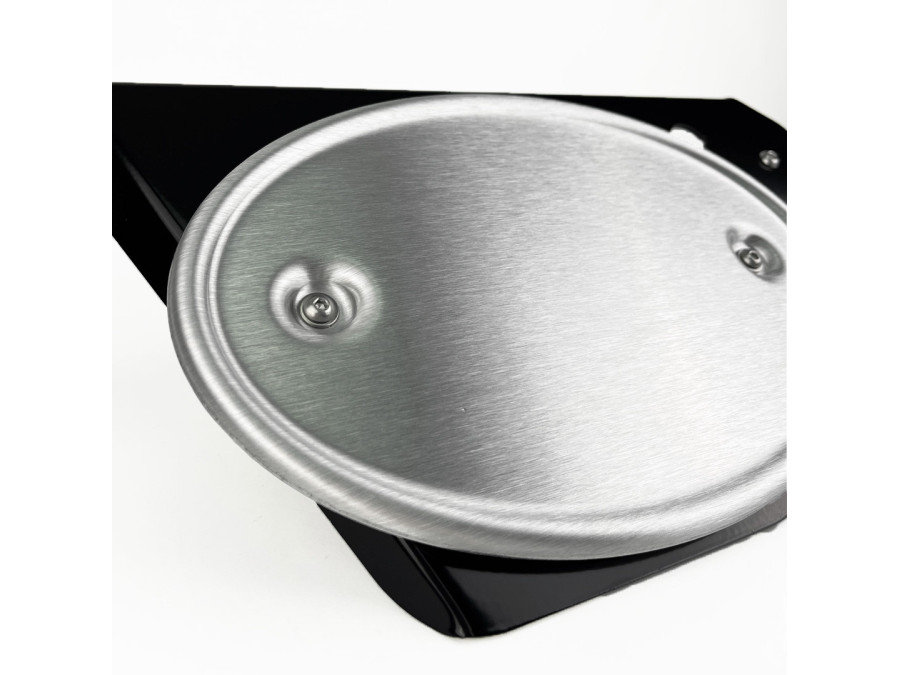 Cache latéral avec plaque numéro pour Moto Guzzi V7 I/II