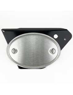 Seitendeckel mit Nummernschildhalter für Moto Guzzi V7 I/II