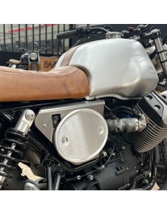 Side cover with number board for Moto Guzzi V7 I/II 2