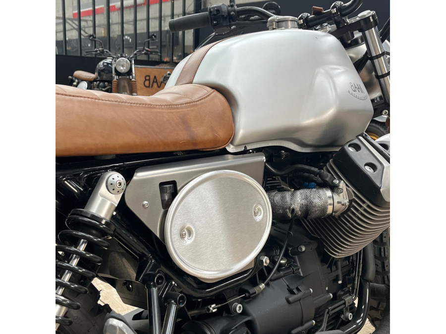 사이드 커버(번호판 포함) for Moto Guzzi V7 I/II