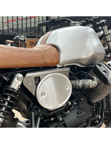 사이드 커버(번호판 포함) for Moto Guzzi V7 I/II
