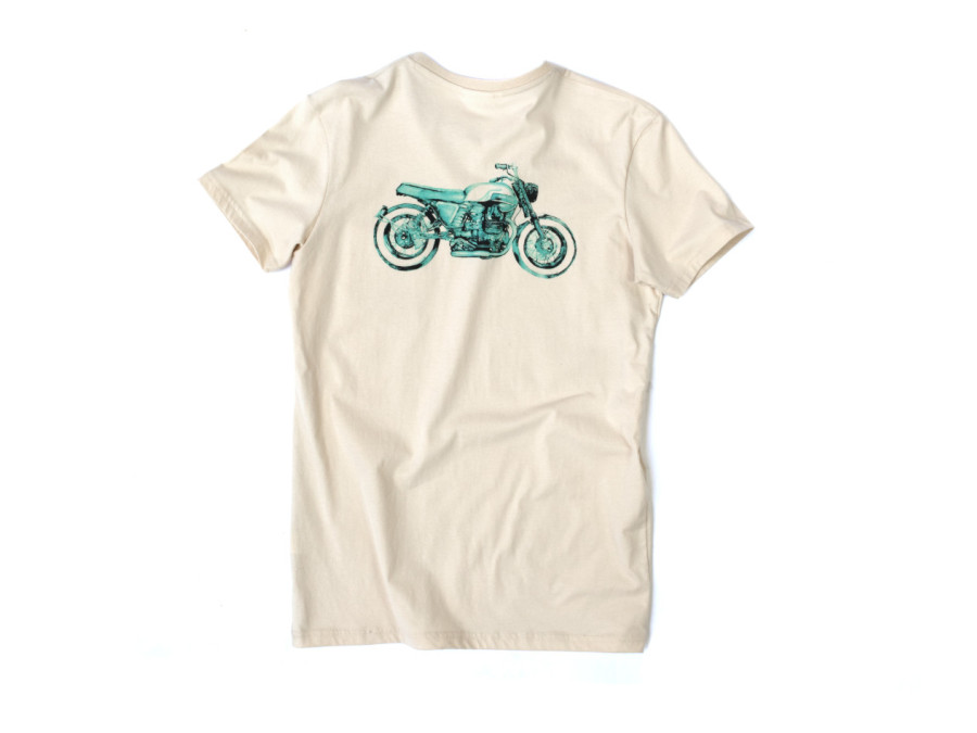 Camiseta BAAK con bolsillo "Moto Guzzi"