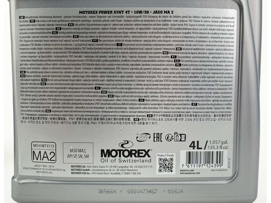 Kit completo de cambio de aceite y revisión para Royal Enfield 650