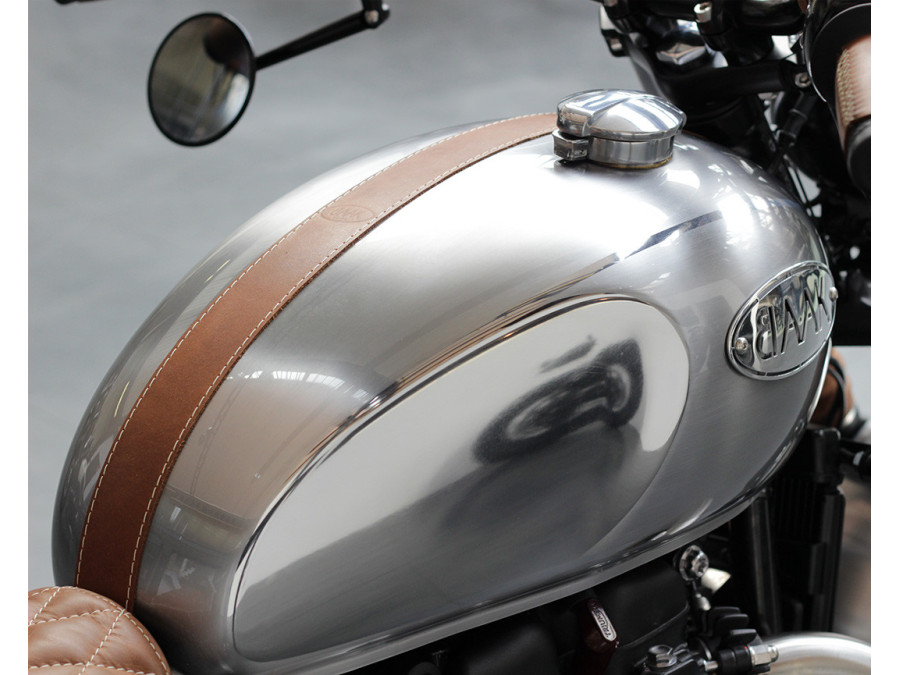 Leather tank strap for Triumph before 2016