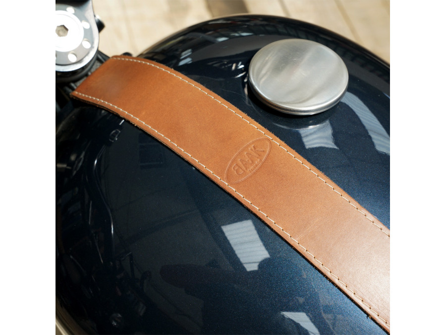 Leather tank strap for Triumph before 2016