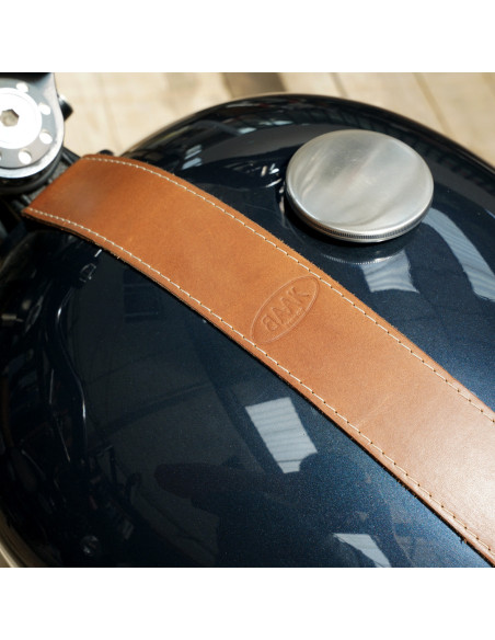 Leather tank strap for Triumph before 2016