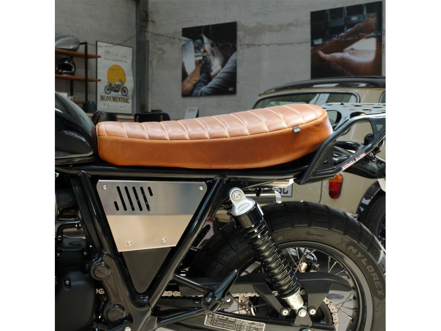 Sella in cuoio per Royal Enfield Bear 650 | Stile e comfort - BAAK