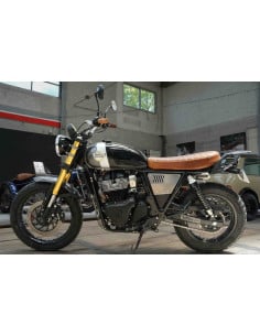 Leather Saddle for Royal Enfield Bear 650 | Style & Comfort - BAAK 2