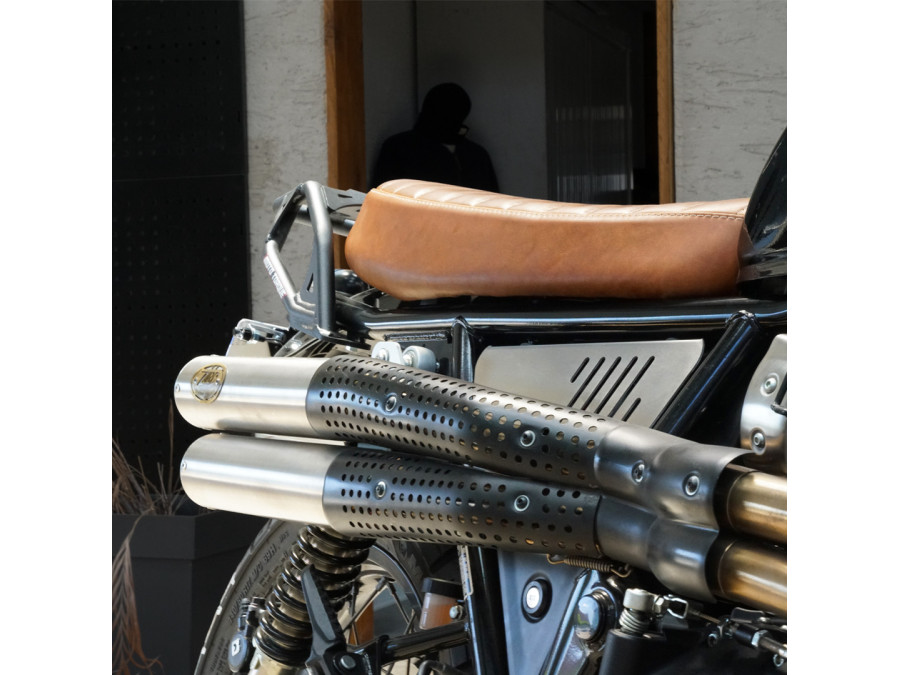 Sitzbank aus Leder für Royal Enfield Bear 650 | Stil & Komfort - BAAK