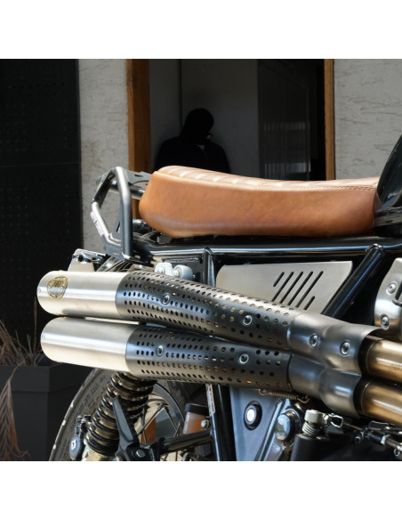 Sitzbank aus Leder für Royal Enfield Bear 650 | Stil & Komfort - BAAK