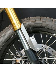 Aluminum fork guard for Royal Enfield Bear 650