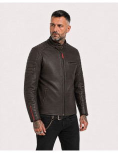 Arsouille Moka — CE Certified Leather Jacket | BAAK