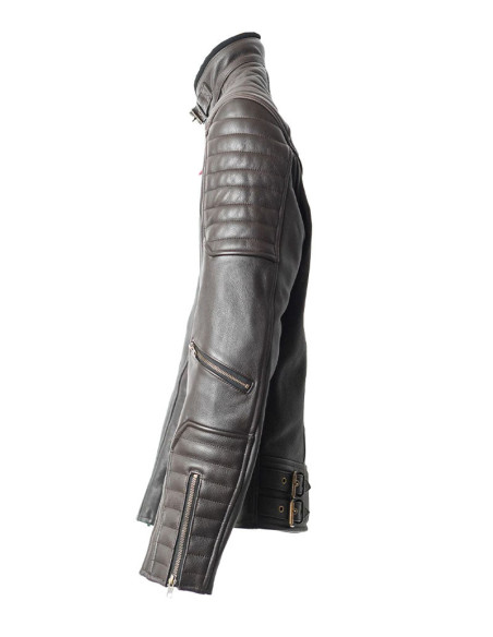 Arsouille Moka — CE Certified Leather Jacket | BAAK