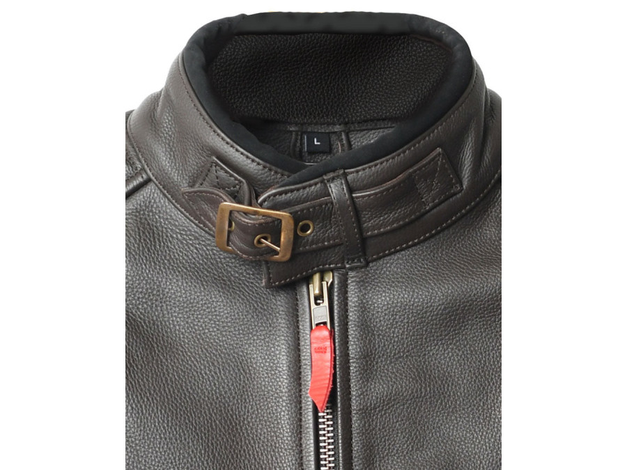 Arsouille Moka — CE-zertifizierte Lederjacke | BAAK