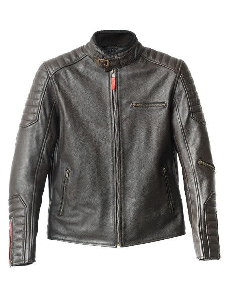Arsouille Moka — CE Certified Leather Jacket | BAAK