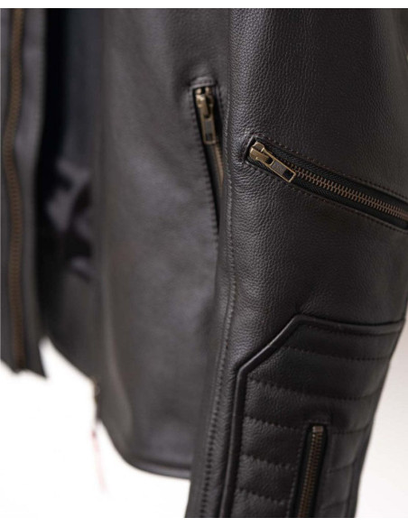 Arsouille Moka — CE Certified Leather Jacket | BAAK