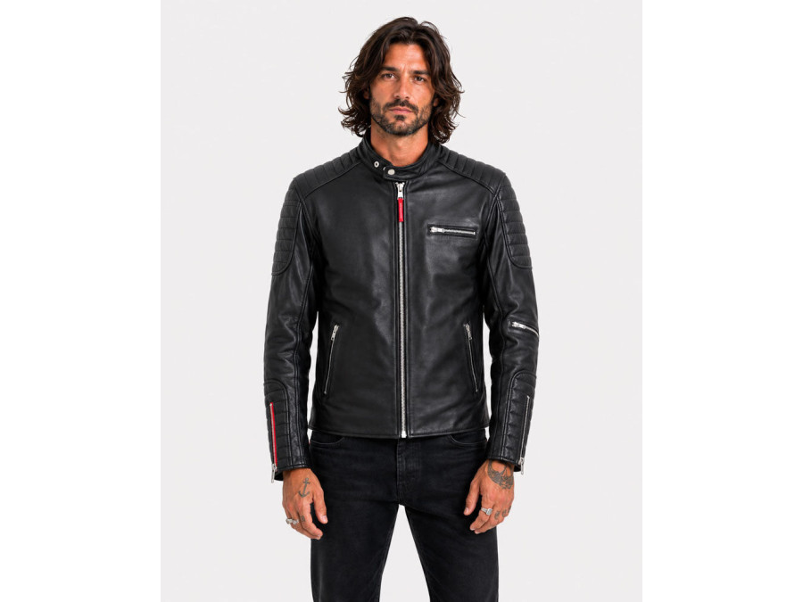 Lascar Noir — CE-zertifizierte Lederjacke | BAAK
