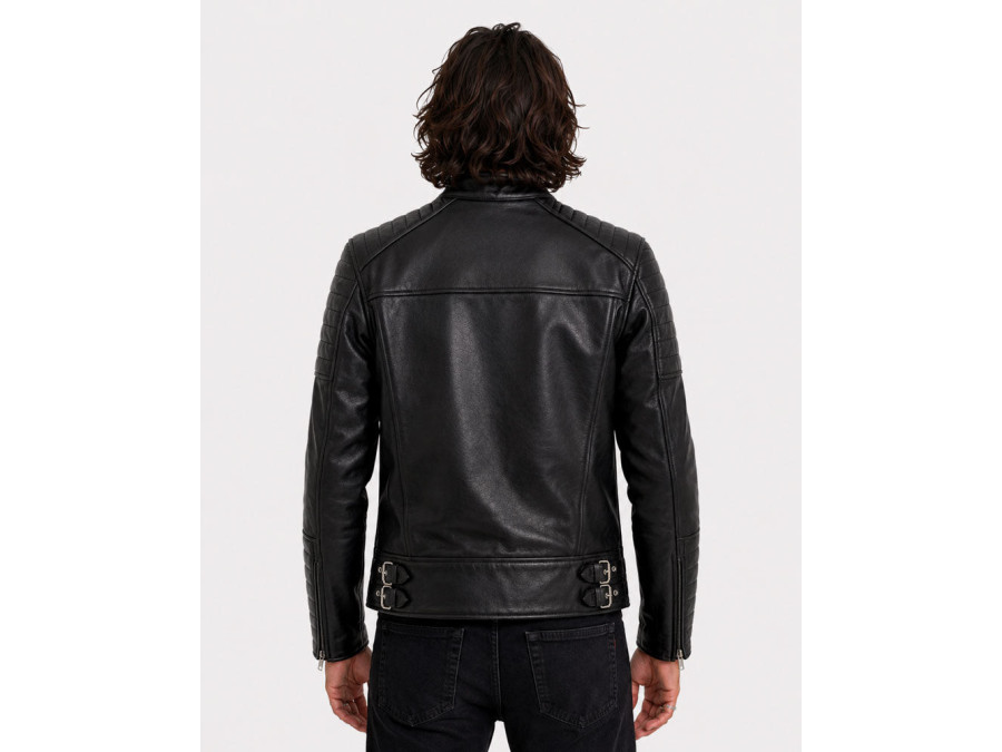 Lascar Noir — CE Certified Leather Jacket | BAAK