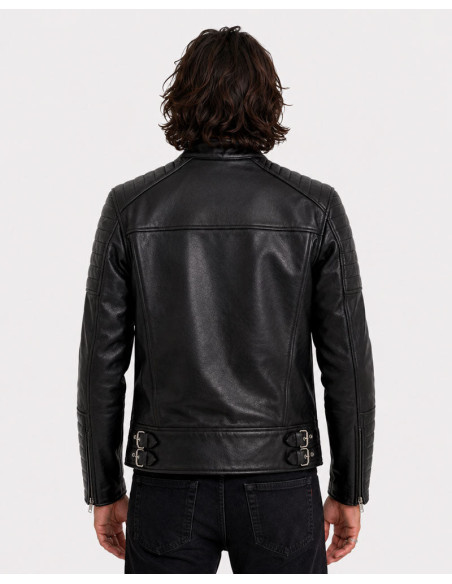 Lascar Noir — CE Certified Leather Jacket | BAAK