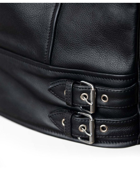 Lascar Noir — CE Certified Leather Jacket | BAAK